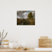 巡査 – ロックを通過するボートの勉強 ポスター (キッチン)