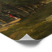 巡査 – 下湿原からサリスベリー大聖堂 ポスター (角)