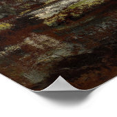 巡査 – 川の土手の眺め ポスター (角)