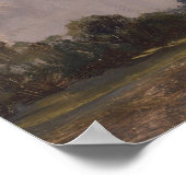 巡査 – 曇り空の勉強 ポスター (角)