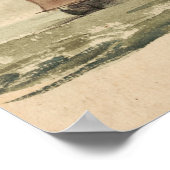 巡査 – 2隻の帆船を持つ海景 ポスター (角)