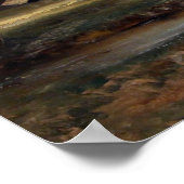 巡査 – Salisbury Cathedral View ポスター (角)