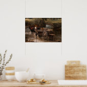 巡査 – The Hay Cart 1821 ポスター (キッチン)