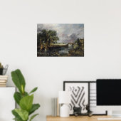 巡査 – View On The Stour Near Dedham ポスター (ホームオフィス)