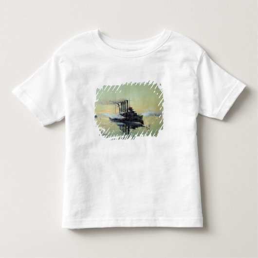 巡洋艦のAskoldの戦い トドラーTシャツ (正面)