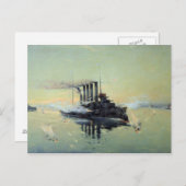 巡洋艦アスコルド戦 ポストカード (正面/裏面)