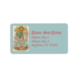 「巡礼カード」の聖ヨセフ(B 01) ラベル