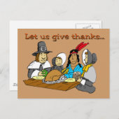 巡礼与え感謝してい者 シーズンポストカード (正面/裏面)