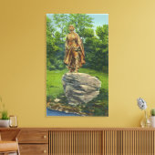 巡礼乙女像の見解 キャンバスプリント (インサイチュ (リビング))