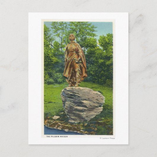 巡礼乙女像の見解 ポストカード (正面)