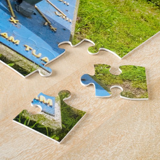 巡礼像 ジグソーパズル (側面)