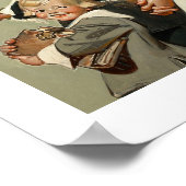 巡礼家族。ファインアートポスター ポスター (角)