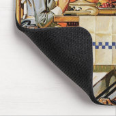 巡礼家族。ヴィンテージギフト マウスパッド (コーナー)