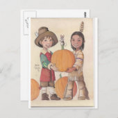 巡礼少年とインディアン少年 ポストカード (正面/裏面)