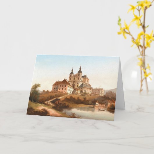 巡礼教会 | ヨハン・ウィルヘルム・ジャンコウスキー カード (黄色い花)