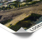 巡礼者からの町の東空見 ポスター (角)