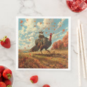 巡礼者が七面鳥に乗る (インサイチュ)