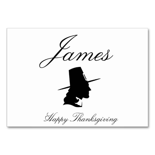 巡礼者との感謝祭座席表 テーブルナンバー (正面)