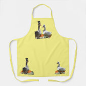 巡礼者のガチョウとアヒルの感謝祭 エプロン (正面)