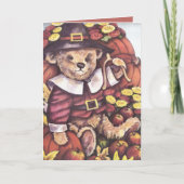 巡礼者のテディー・ベア シーズンカード (正面)