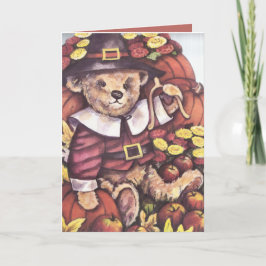 巡礼者のテディー・ベア シーズンカード