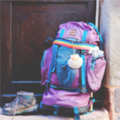 巡礼者のバックパック シール (正面)