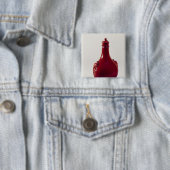 巡礼者のボトル、Meissen、c.1710 缶バッジ (インサイチュ)