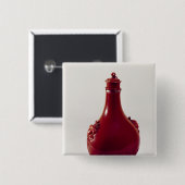 巡礼者のボトル、Meissen、c.1710 缶バッジ (正面&裏面)