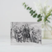 巡礼者の上陸 ポストカード (スタンド正面)