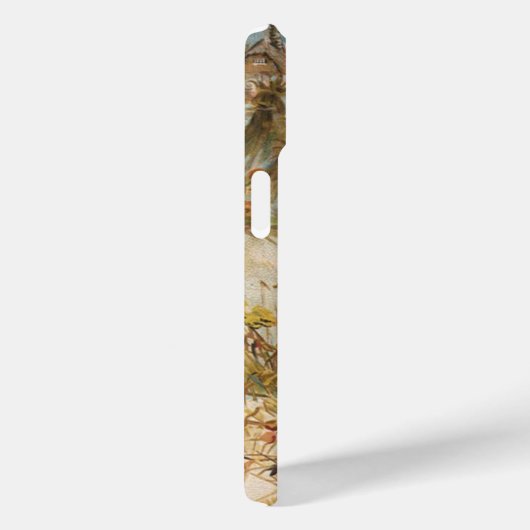 巡礼者の女性に感謝祭の日のご挨拶 Case-Mate iPhoneケース (裏面 / 右)