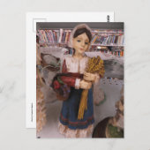 巡礼者の女性 ポストカード (正面/裏面)