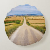 巡礼者の影 ラウンドクッション (裏面)