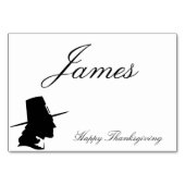 巡礼者の感謝表カード テーブルナンバー (裏面)