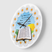 巡礼者の細道の~の時計 ラージ壁時計 (傾斜)