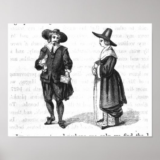 巡礼者の衣装 ポスター (正面)