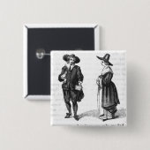 巡礼者の衣裳 缶バッジ (正面&裏面)