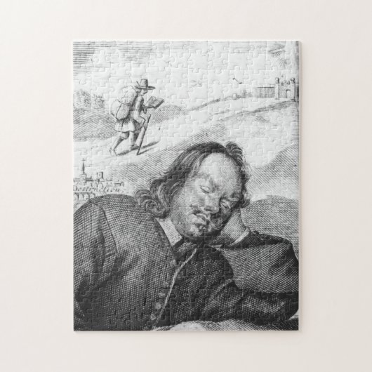 巡礼者の進歩 ジグソーパズル (縦)