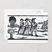 巡礼者はメイフラワーに出帆した ポストカード (正面/裏面)