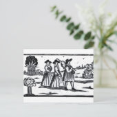 巡礼者はメイフラワーに出帆した ポストカード (スタンド正面)