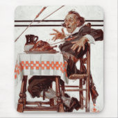 巡礼者を驚かせた。ヴィンテージギフト マウスパッド (正面)