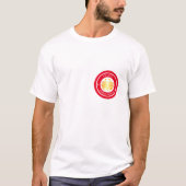 巡礼者カミーノ・フランセス Tシャツ (正面)