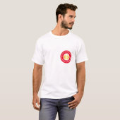 巡礼者カミーノ・フランセス Tシャツ (正面フル)