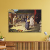 巡礼者日本の山富士山 キャンバスプリント (インサイチュ (リビング))