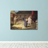 巡礼者日本の山富士山 キャンバスプリント (インサイチュ (ウッドフロア))