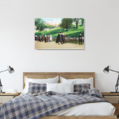 巡礼行列の表示 キャンバスプリント (インサイチュ (寝室))