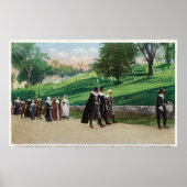 巡礼行列の表示 ポスター (正面)