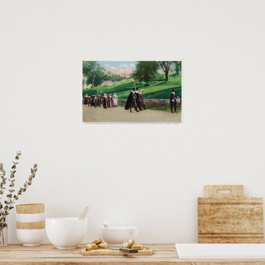 巡礼行列の表示 ポスター (キッチン)