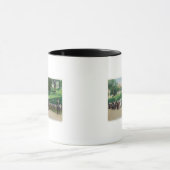 巡礼行列の表示 マグカップ (中央)