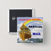 巡航のバッジ 缶バッジ (正面&裏面)