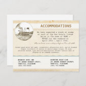 巡航の結婚式の調節カード エンクロージャーカード (正面/裏面)